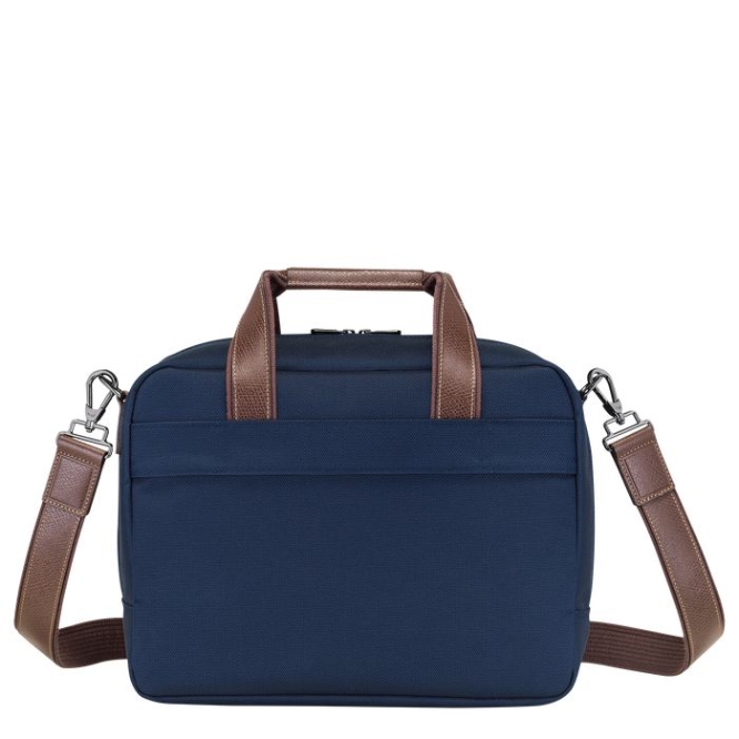 Navy Longchamp Boxford Men's Travel Bags | US-4087NAM