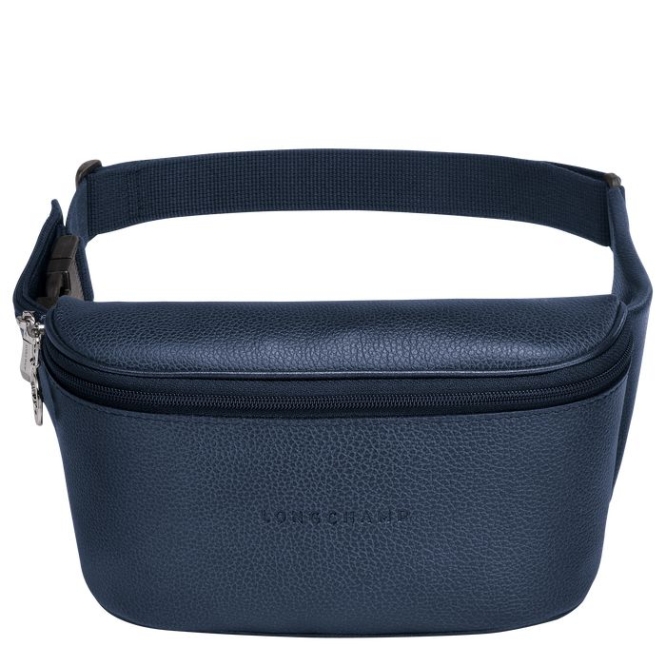 Navy Longchamp Le Foulonné Men\'s Belt Bags | US-7046NRQ