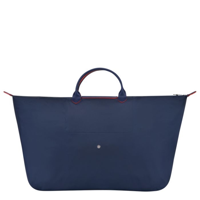 Navy Longchamp Le Pliage Club XL Women's Travel Bags | US-5620UKL