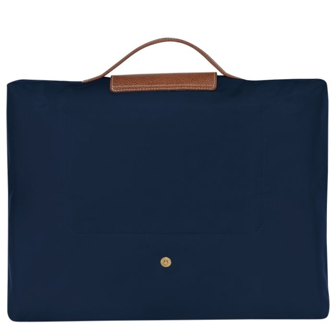 Navy Longchamp Le Pliage Original S Men's Document Holders | US-0423XUW