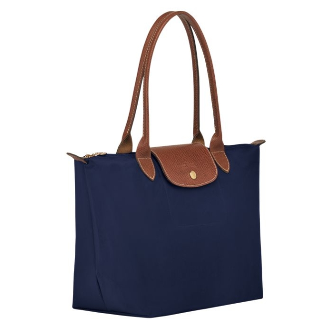 Navy Longchamp Le Pliage Original S Women's Shoulder Bags | US-3625AVE