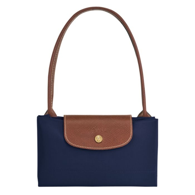 Navy Longchamp Le Pliage Original S Women's Shoulder Bags | US-3625AVE