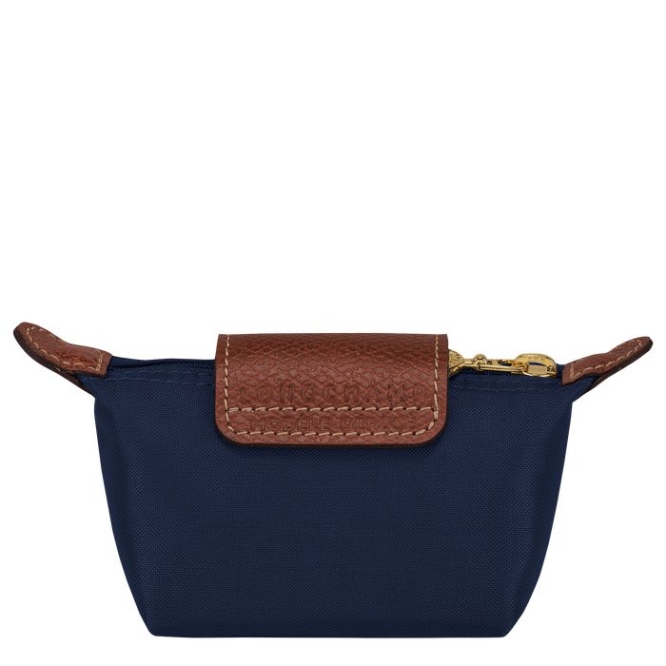 Navy Longchamp Le Pliage Original Women's Cardholders & Coin Purses | US-1938MBX