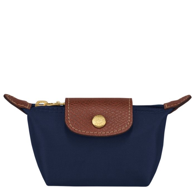 Navy Longchamp Le Pliage Original Women\'s Cardholders & Coin Purses | US-1938MBX