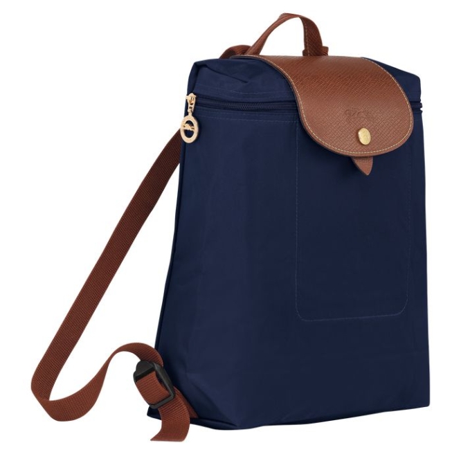 Navy Longchamp Le Pliage Original Women's Backpacks | US-5901ZOG