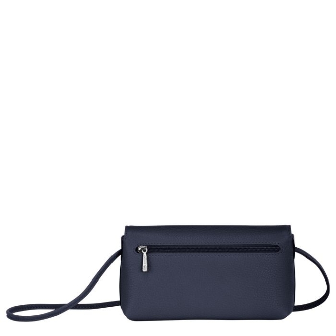 Navy Longchamp Roseau Essential Women's Pouches & Cases | US-5309MQL