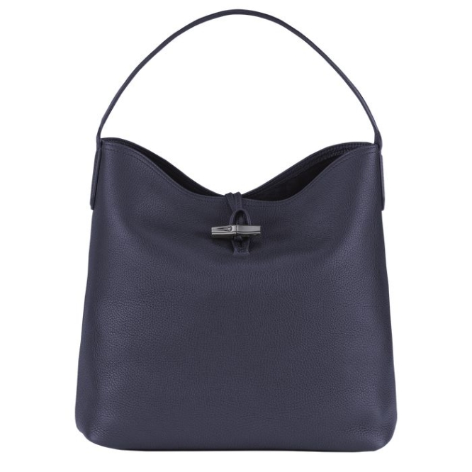 Navy Longchamp Roseau Essential Women\'s Shoulder Bags | US-7926HNC