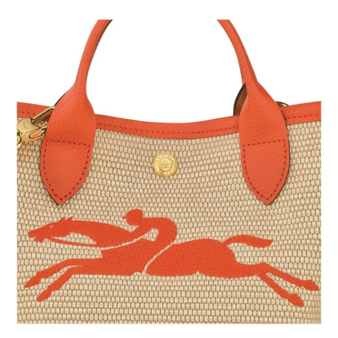 Orange Longchamp Le Pliage Paris - Saint-Tropez Women's Top-handle Bags | US-5689HPM