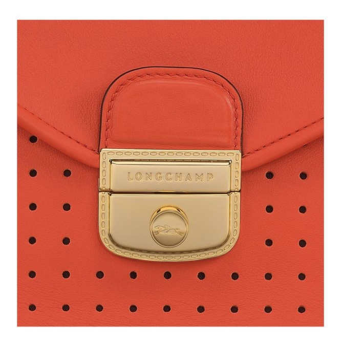 Orange Longchamp Mademoiselle XS Women's Crossbody Bags | US-9182EGS