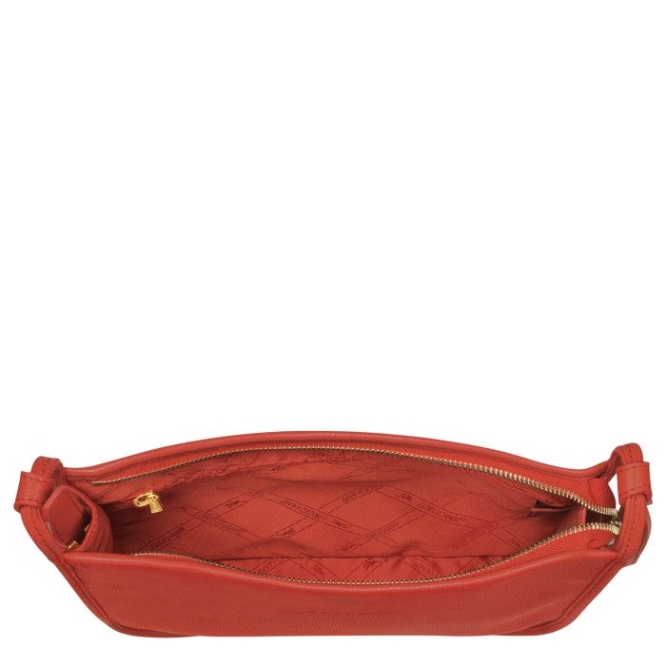 Pink Longchamp Le Foulonné L Women's Crossbody Bags | US-2819ZHL