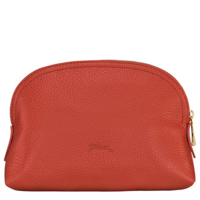 Pink Longchamp Le Foulonné Men's Pouches & Cases | US-8194TDI