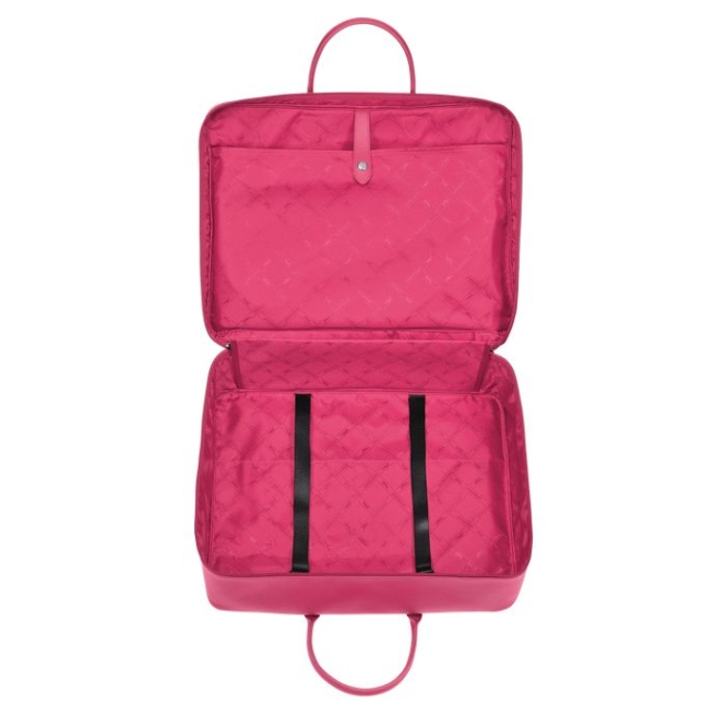 Pink Longchamp Le Foulonné Men's Travel Bags | US-2703XSK