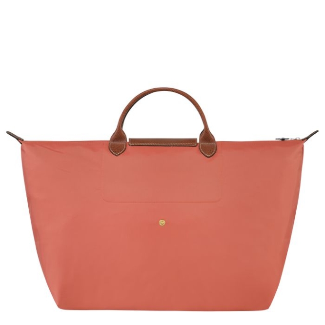 Pink Longchamp Le Pliage L Women's Travel Bags | US-2581KFA