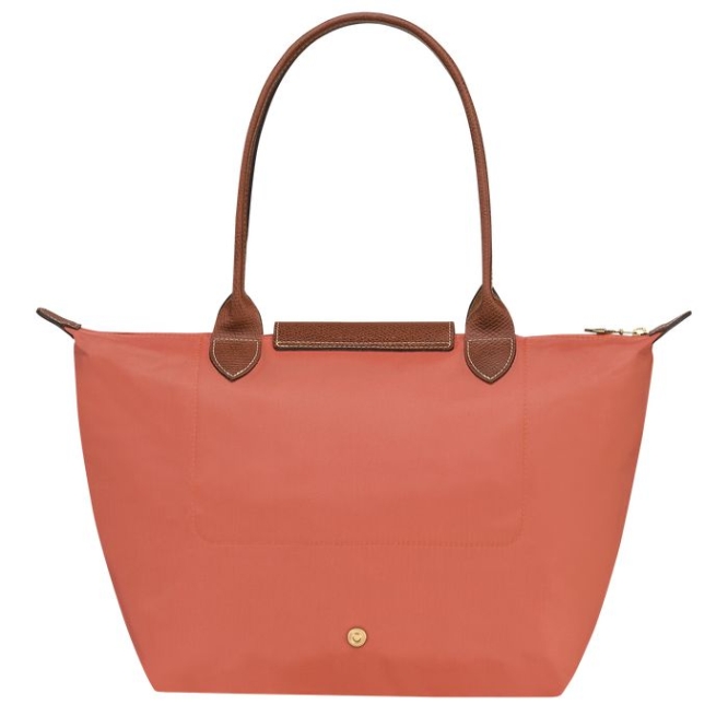 Pink Longchamp Le Pliage Original S Women's Shoulder Bags | US-4389BFZ