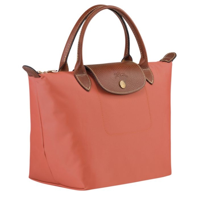 Pink Longchamp Le Pliage Original S Women's Top-handle Bags | US-7219PID