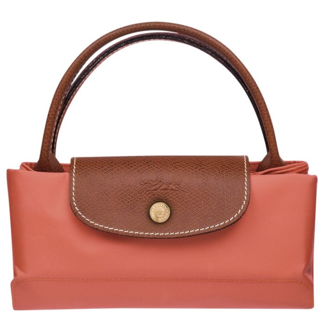 Pink Longchamp Le Pliage Original S Women's Top-handle Bags | US-7219PID