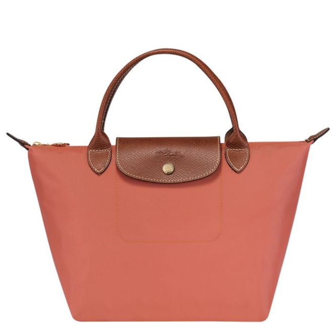 Pink Longchamp Le Pliage Original S Women\'s Top-handle Bags | US-7219PID