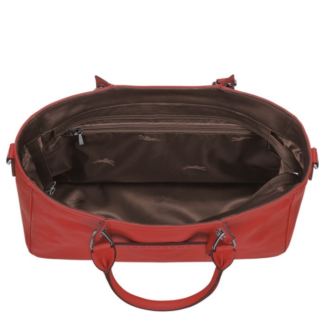 Red Longchamp 3D M Women's Top-handle Bags | US-6029MDQ