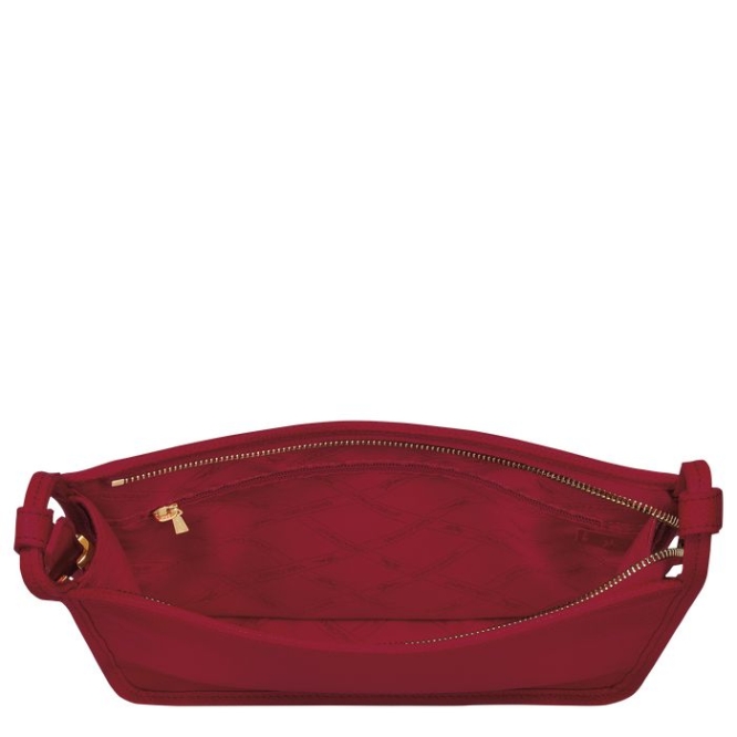 Red Longchamp Le Foulonné L Women's Crossbody Bags | US-9235JVW