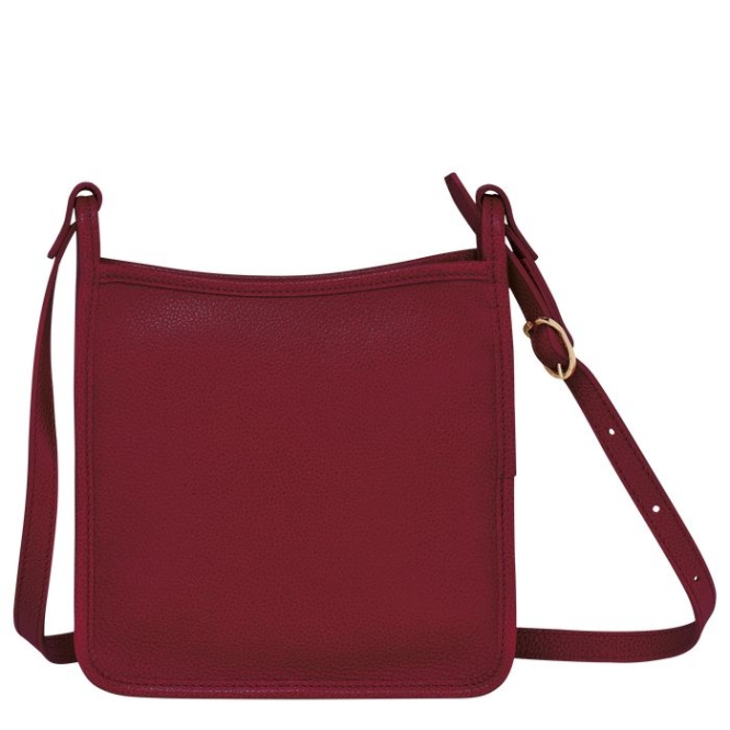 Red Longchamp Le Foulonné S Women's Crossbody Bags | US-0472LDX