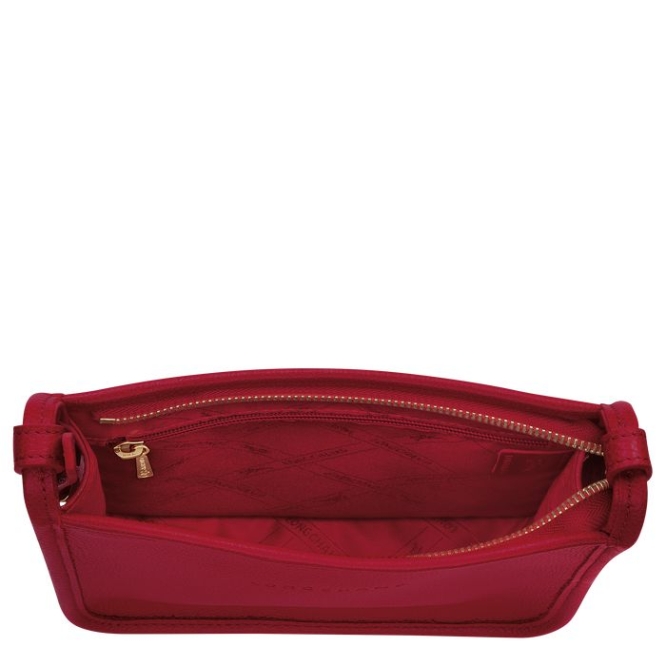 Red Longchamp Le Foulonné S Women's Crossbody Bags | US-0472LDX