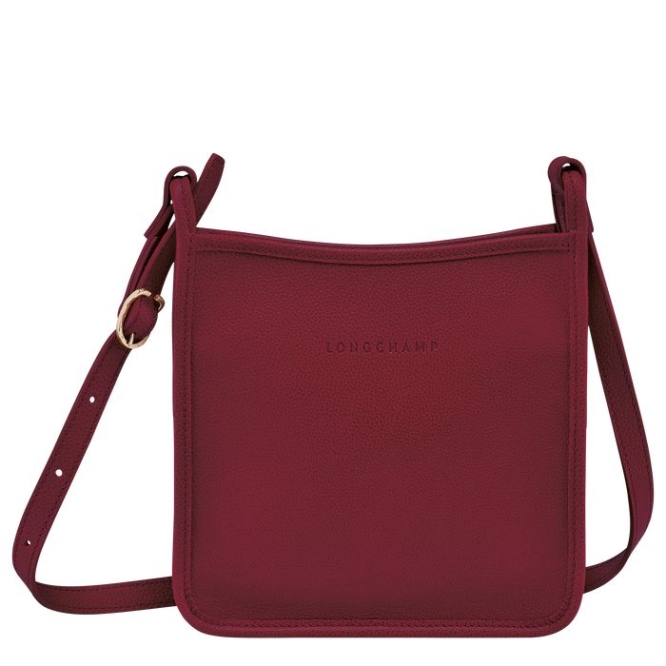 Red Longchamp Le Foulonné S Women\'s Crossbody Bags | US-0472LDX