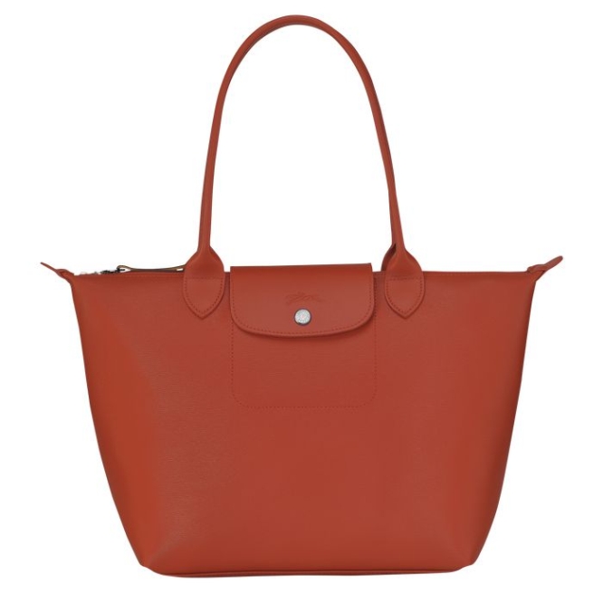 Red Longchamp Le Pliage City S Women\'s Shoulder Bags | US-7093UEZ