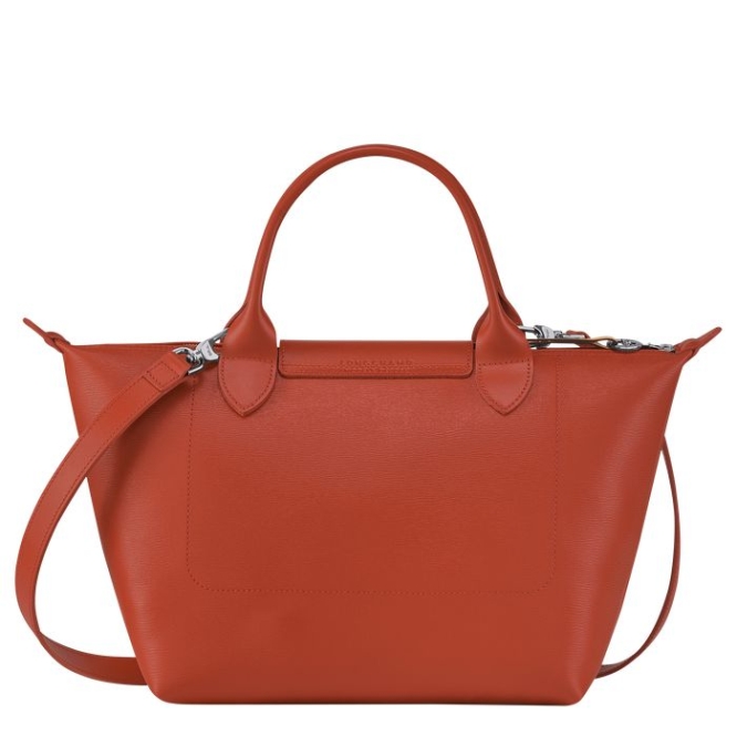 Red Longchamp Le Pliage City S Women's Top-handle Bags | US-5836JPM