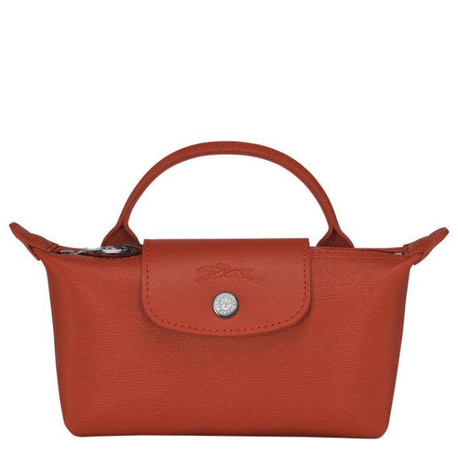 Red Longchamp Le Pliage City Women\'s Pouches & Cases | US-4095EOW