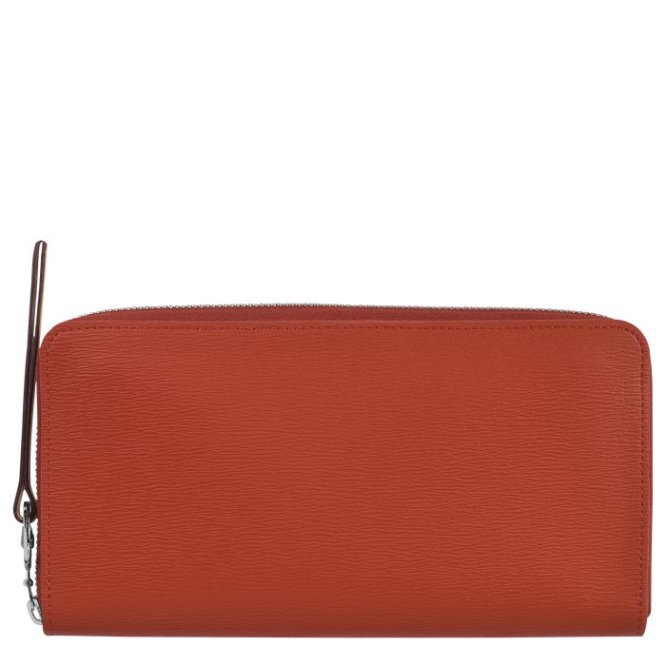 Red Longchamp Le Pliage City Women\'s Wallets | US-9721NOJ