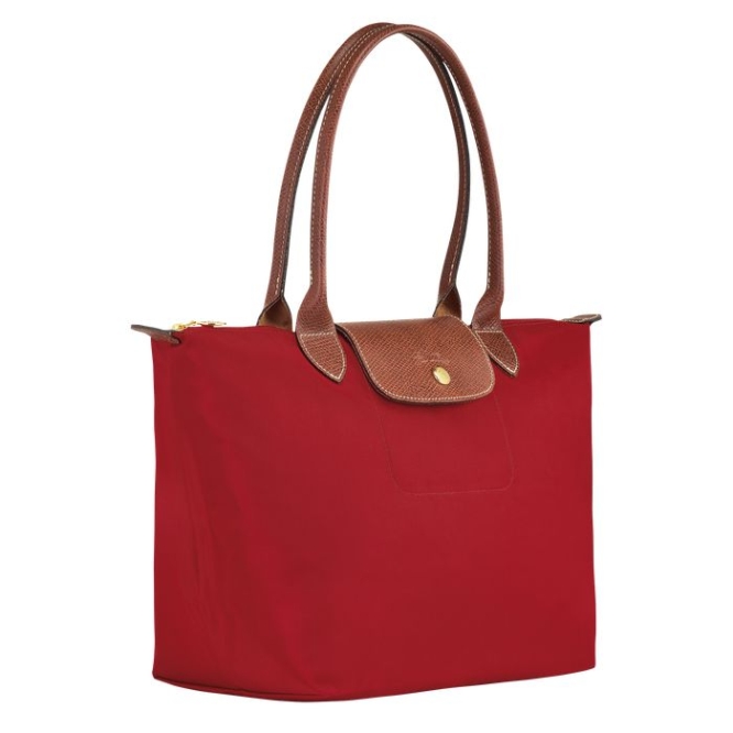 Red Longchamp Le Pliage Original S Women's Shoulder Bags | US-3814AYX