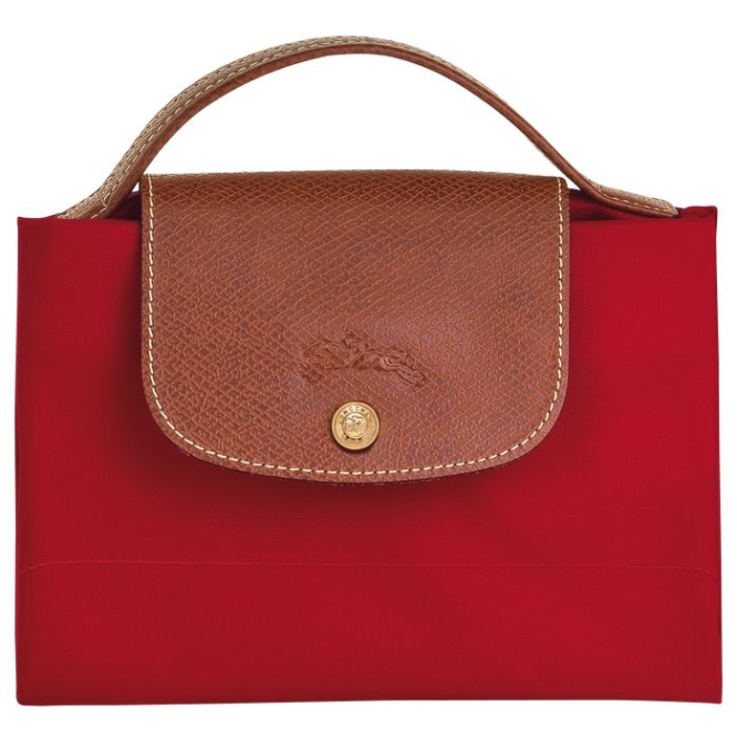 Red Longchamp Le Pliage Original S Women's Document Holders | US-4057YVI