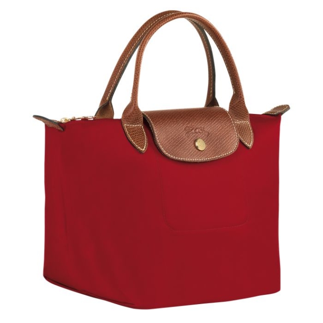 Red Longchamp Le Pliage Original S Women's Top-handle Bags | US-4208XTK