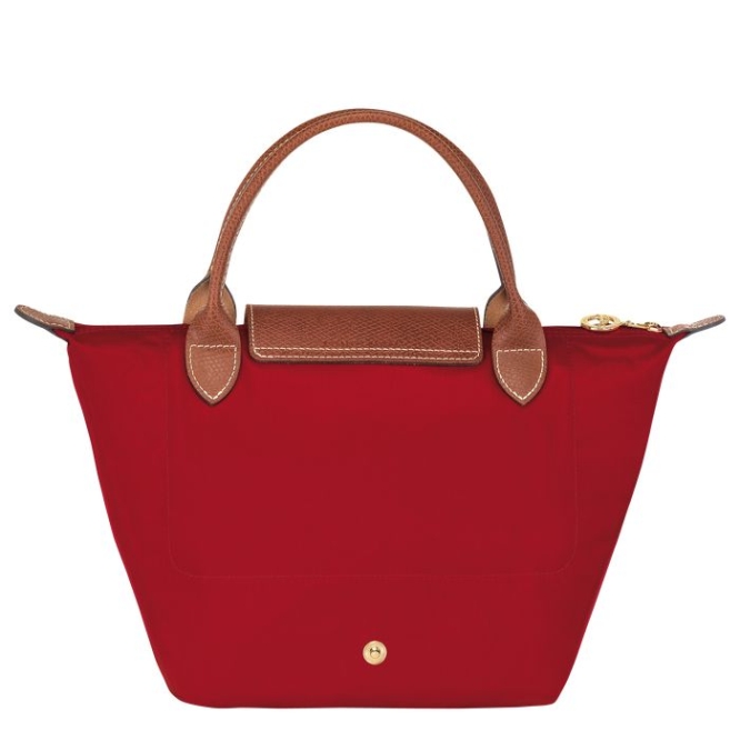 Red Longchamp Le Pliage Original S Women's Top-handle Bags | US-4208XTK