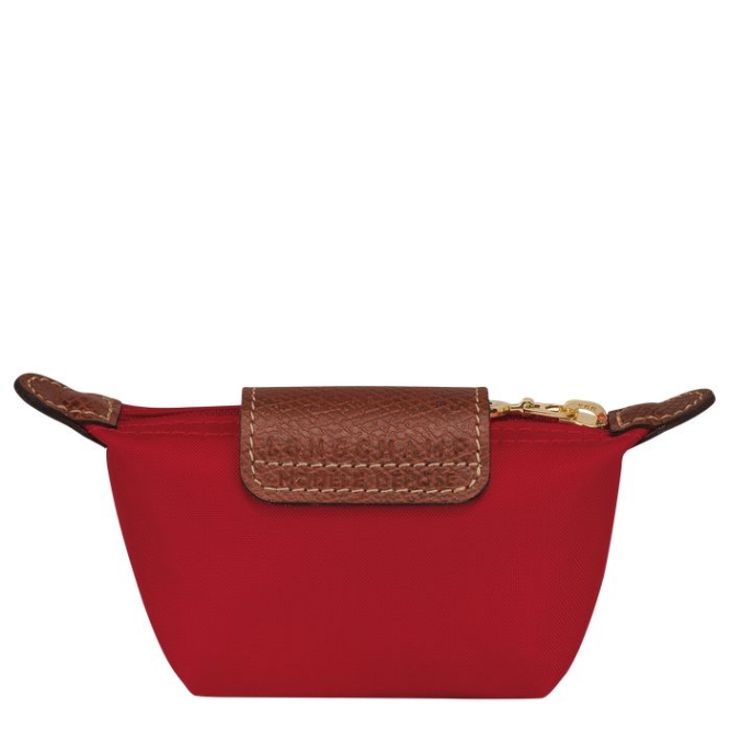 Red Longchamp Le Pliage Original Women's Cardholders & Coin Purses | US-0351MZO