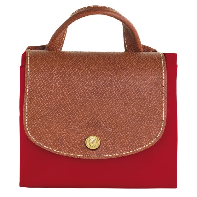 Red Longchamp Le Pliage Original Women's Backpacks | US-7680BYW