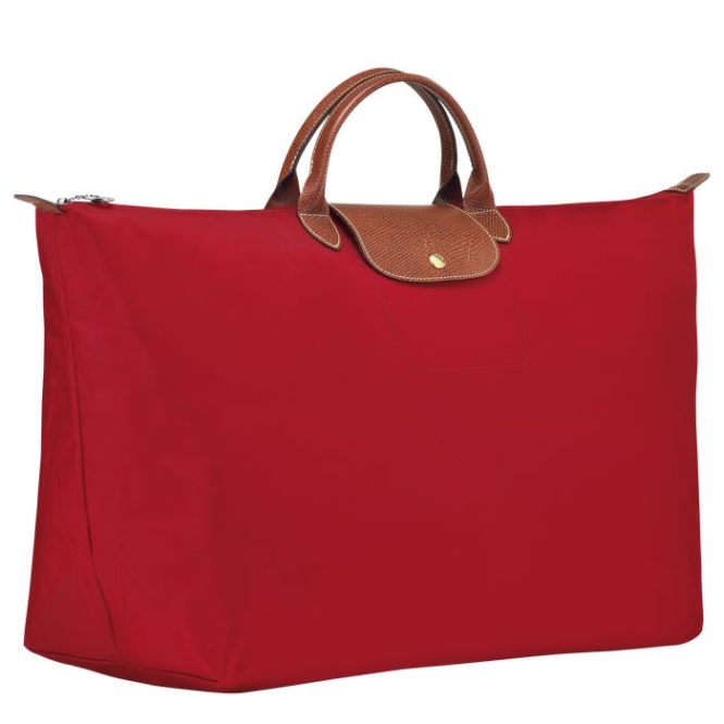 Red Longchamp Le Pliage XL Women's Travel Bags | US-7286ATK