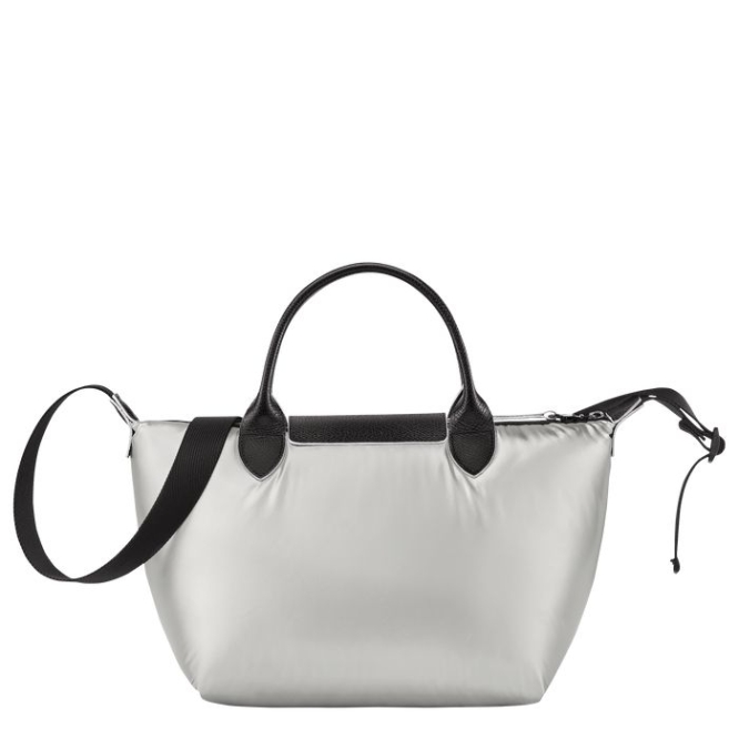 Silver Longchamp Le Pliage Alpin S Women's Top-handle Bags | US-2645ABW