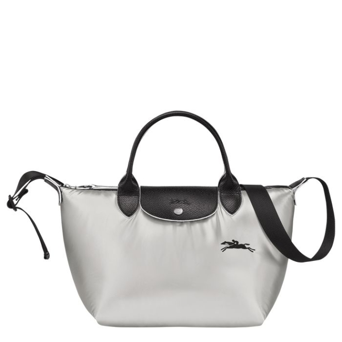 Silver Longchamp Le Pliage Alpin S Women\'s Top-handle Bags | US-2645ABW