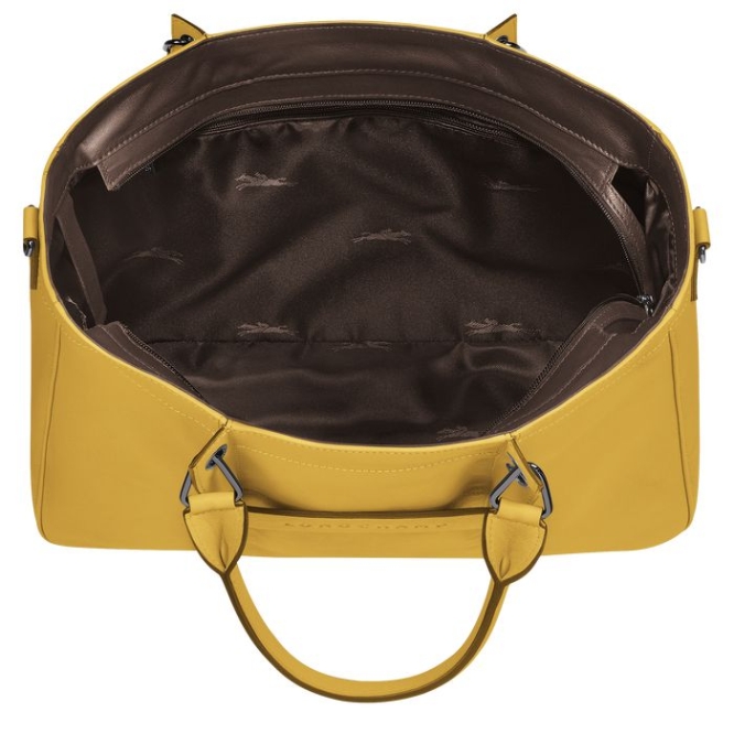 Yellow Longchamp 3D M Women's Top-handle Bags | US-2705QRO