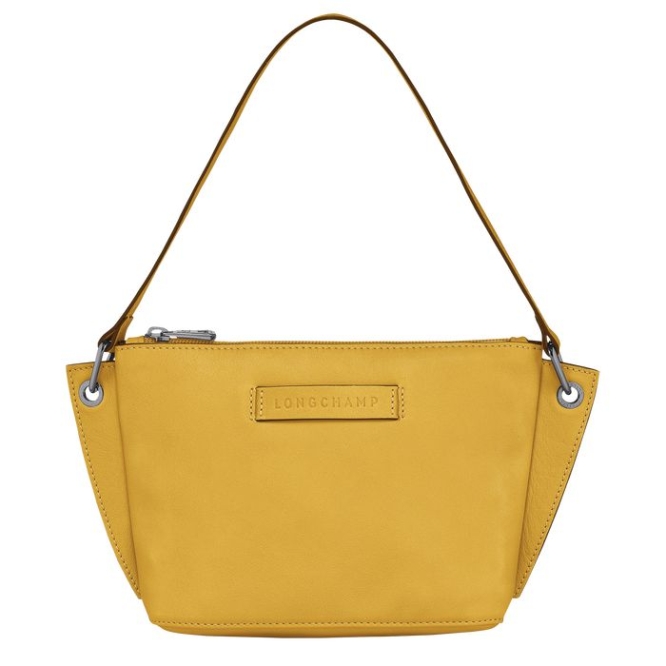 Yellow Longchamp 3D Women\'s Belt Bags | US-8437NIT