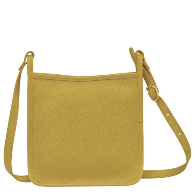 Yellow Longchamp Le Foulonné S Women's Crossbody Bags | US-0194ZCJ