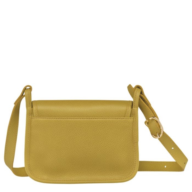 Yellow Longchamp Le Foulonné S Women's Crossbody Bags | US-0263NEY