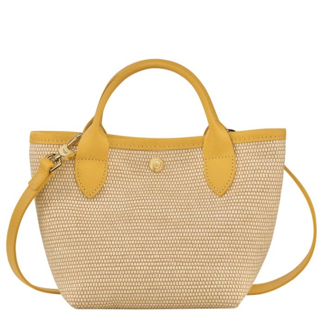 Yellow Longchamp Le Pliage Paris - Saint-Tropez Women's Top-handle Bags | US-5632OKC