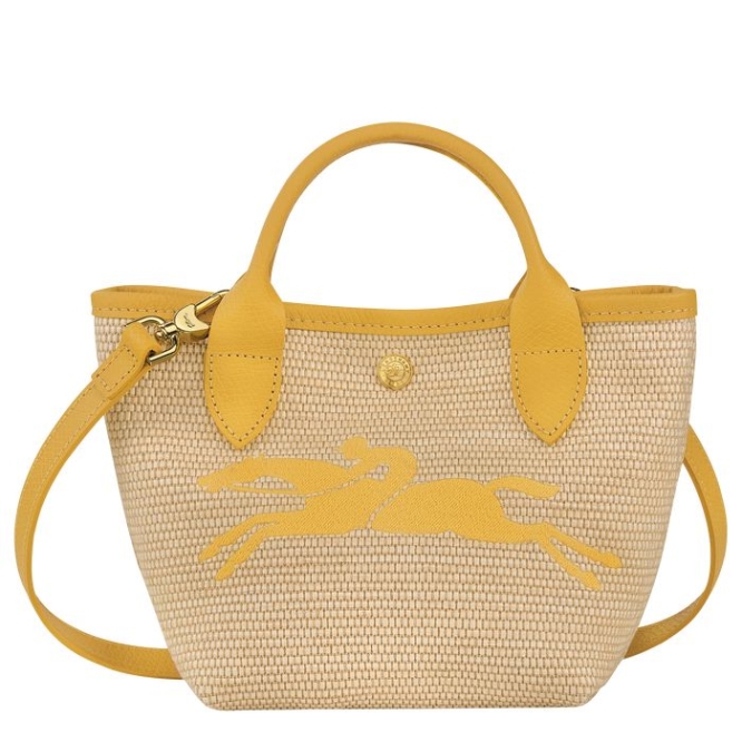 Yellow Longchamp Le Pliage Paris - Saint-Tropez Women\'s Top-handle Bags | US-5632OKC