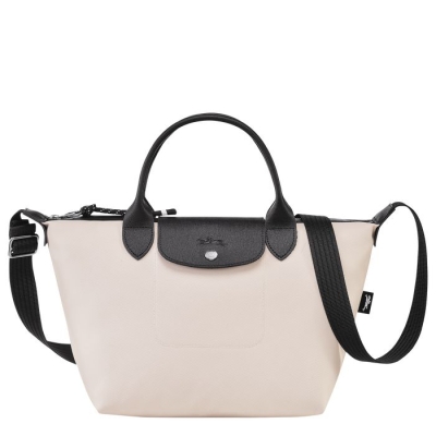 Beige Longchamp Le Pliage Energy S Women's Top-handle Bags | US-7923TYJ