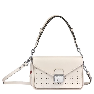 Beige Longchamp Mademoiselle S Women's Crossbody Bags | US-6054XOY