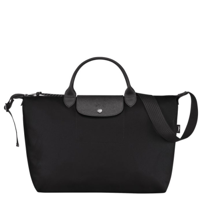 Black Longchamp Le Pliage Energy L Women's Top-handle Bags | US-1362URZ