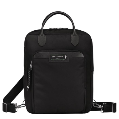 Black Longchamp Le Pliage Energy Men's Backpacks | US-6917SAO