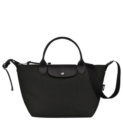 Black Longchamp Le Pliage Energy S Women's Top-handle Bags | US-3459CJA